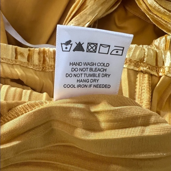 NBD Danica Mini Dress in Saffron Yellow - Picture 11 of 14